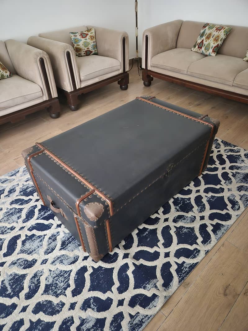 Coffee Table | Storage Center Table | Rustic 1
