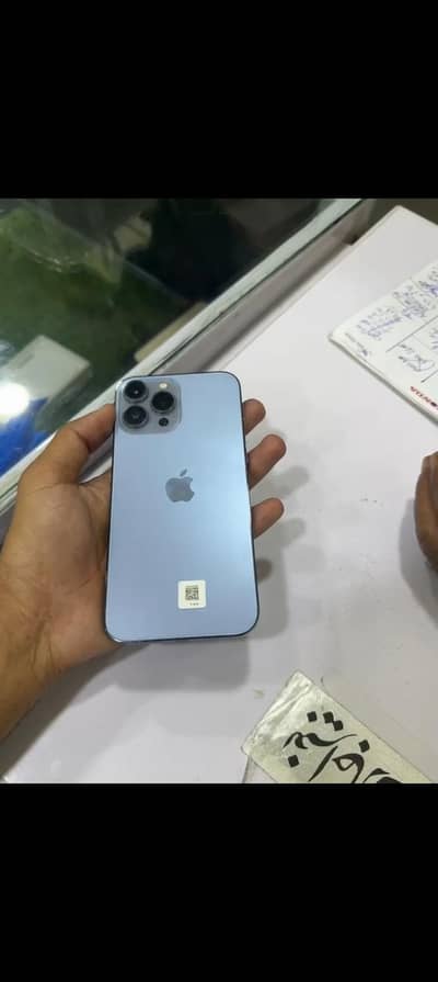 i phone 13PM 256 Gb Non PTA 94BH  with complete box 10/10
