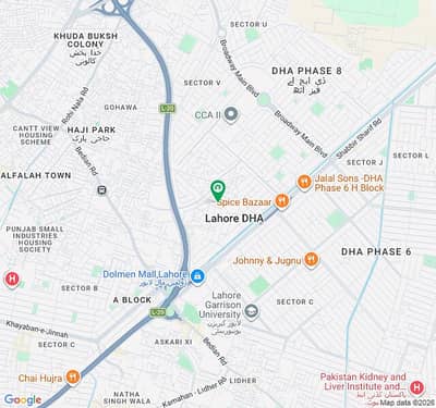 Premium 1 Kanal Pair Plots #742+743-X for Sale in DHA Phase 8 Lahore