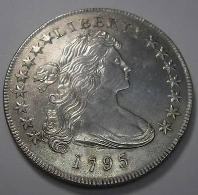 USA Antique 1795 Liberty Dollar Coin, USA Old Coin, USA Rare Coin