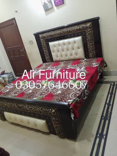 King Bed Set/Wooden Bed Set / Double bed.