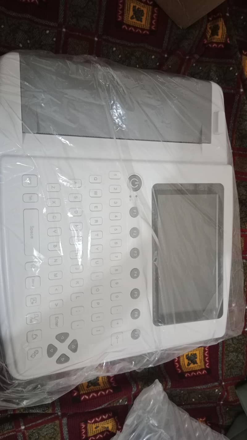 ECG MACHINE TEC-1250 touch screen 3