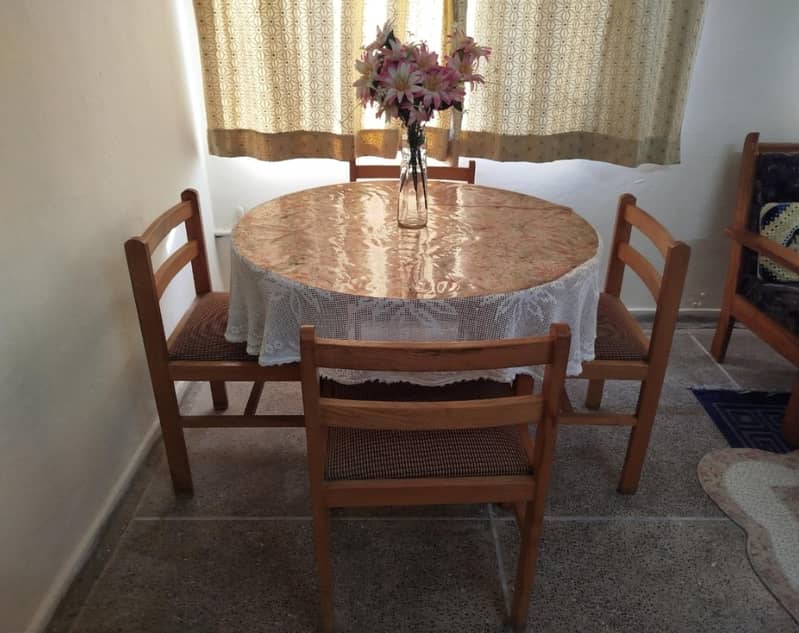 Solid Wood Dining Table 0