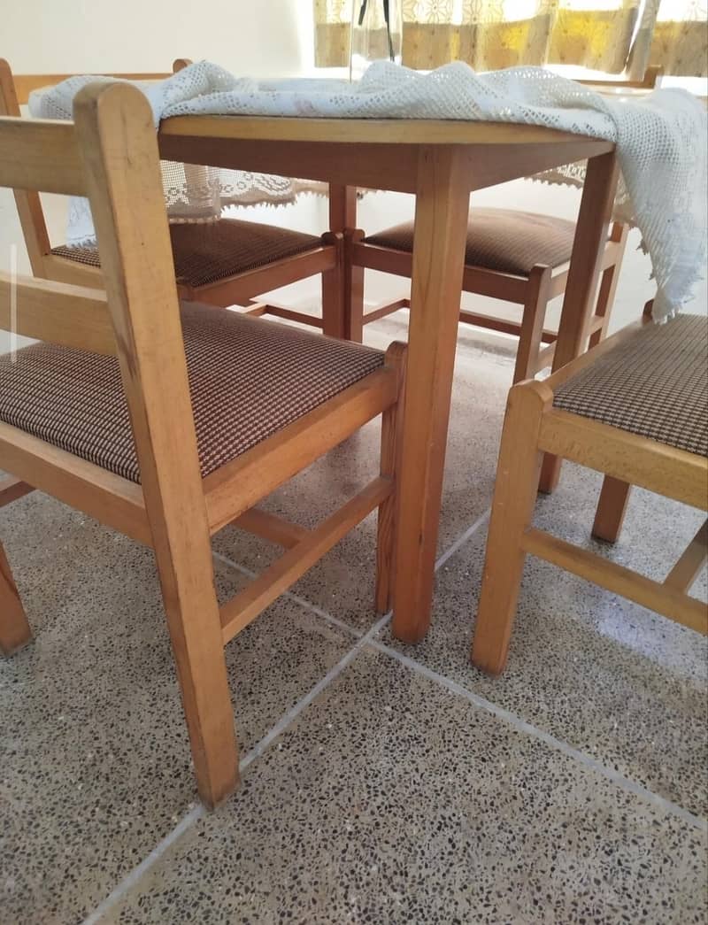Solid Wood Dining Table 1