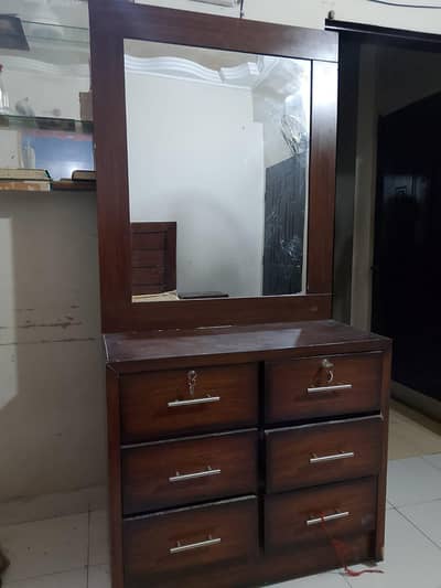 Punjab wood dressing table  3 months used