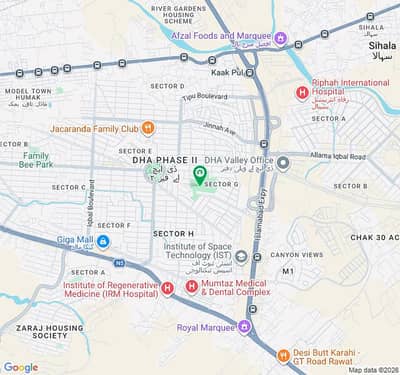 1 Kanal Residential Plot Sector B Line 15 Corner DHA Phase 2 Islamabad Reasonable Price