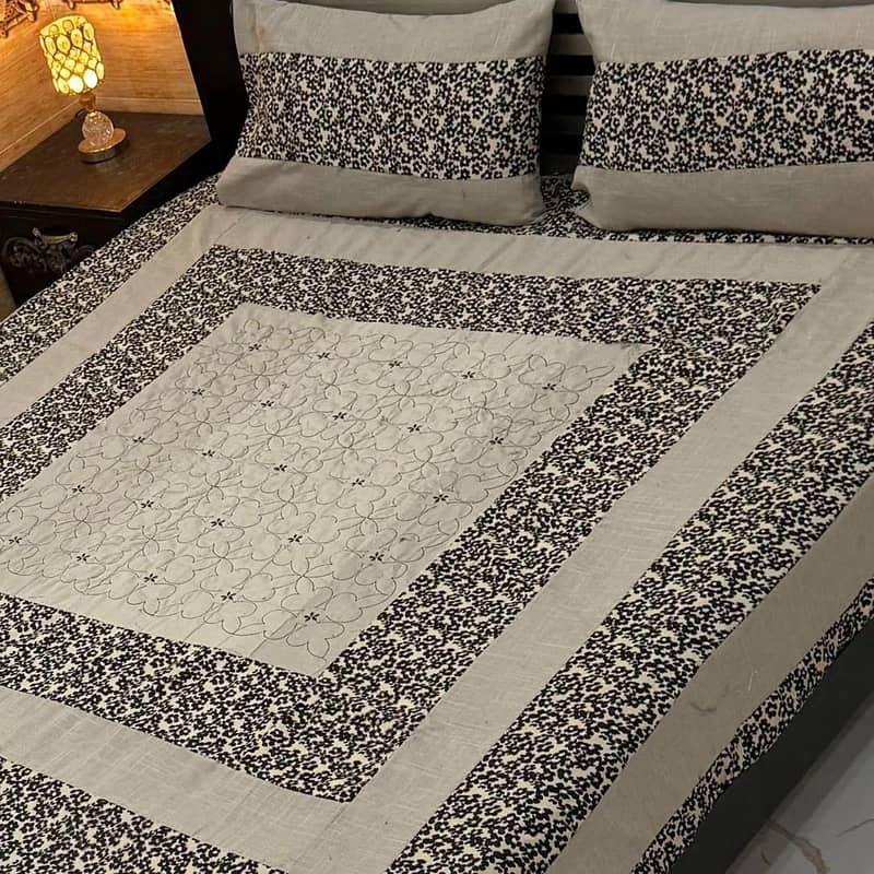 bedsheet patchwork  double bedsheet 7