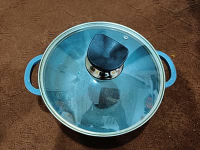 Wok marble coated karahi 26cm