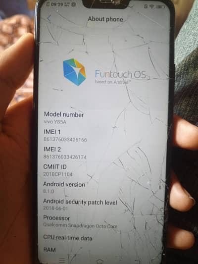 Srif front Glass break hy
