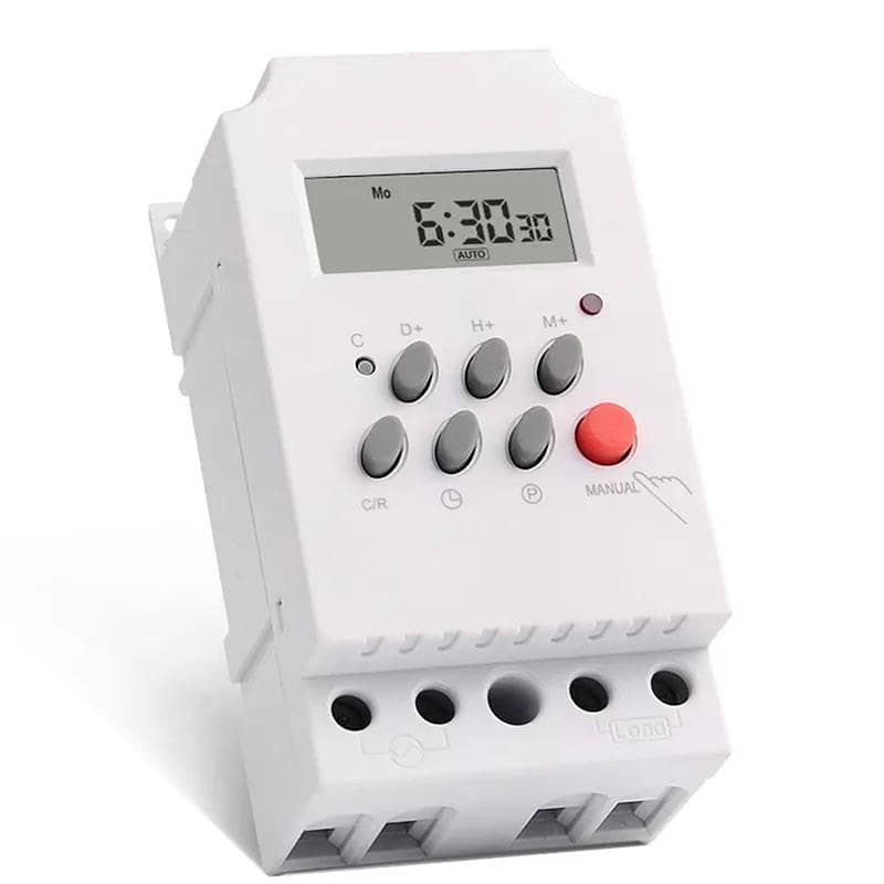 Digital LCD solar Timer for AC pump  7days Weekly Programmable 1