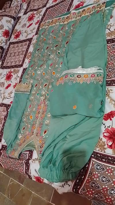 3 piece woman dress larkana