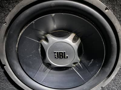Jbl boofer + amplifier 3 months used