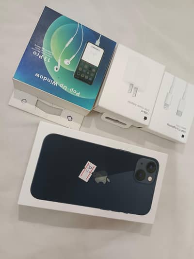 iPhone 13 with accessories