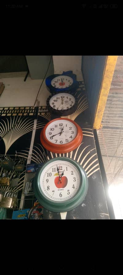 baby wall clock