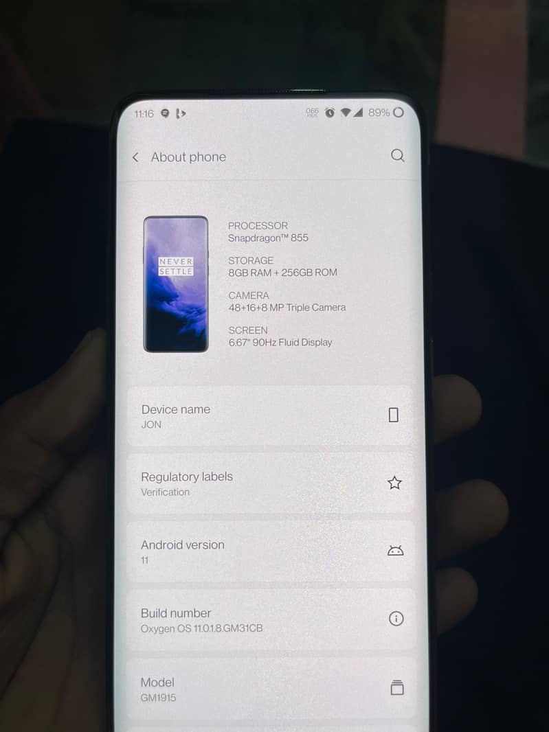 OnePlus 7 pro 0