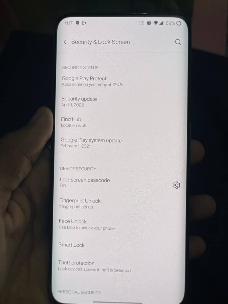 OnePlus 7 pro 8