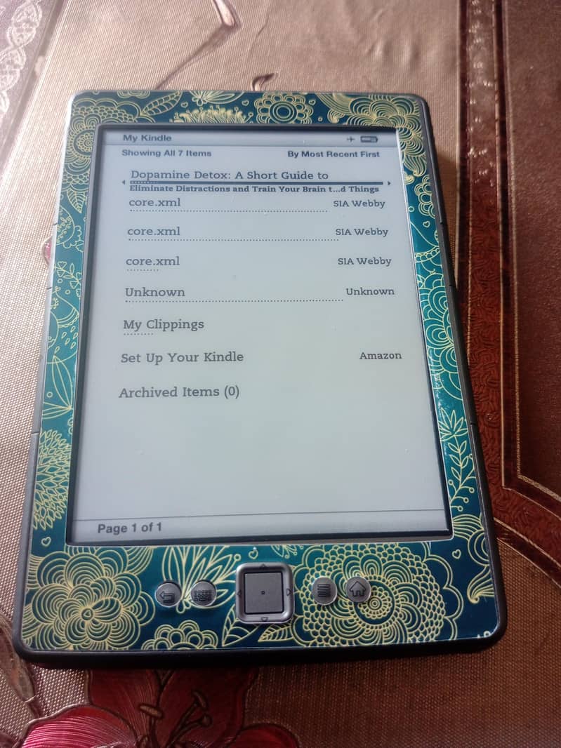 kindle 0