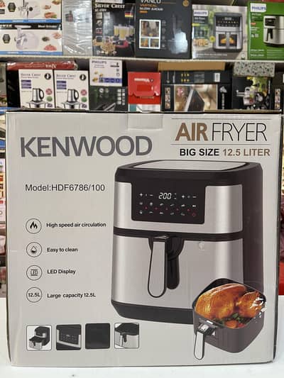 Air Fryer 12.5 Liter Jumbo Size Full Digital Kenwood Brand