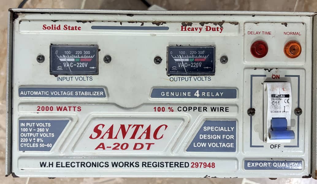Stabilizer 2000 WATTS 6