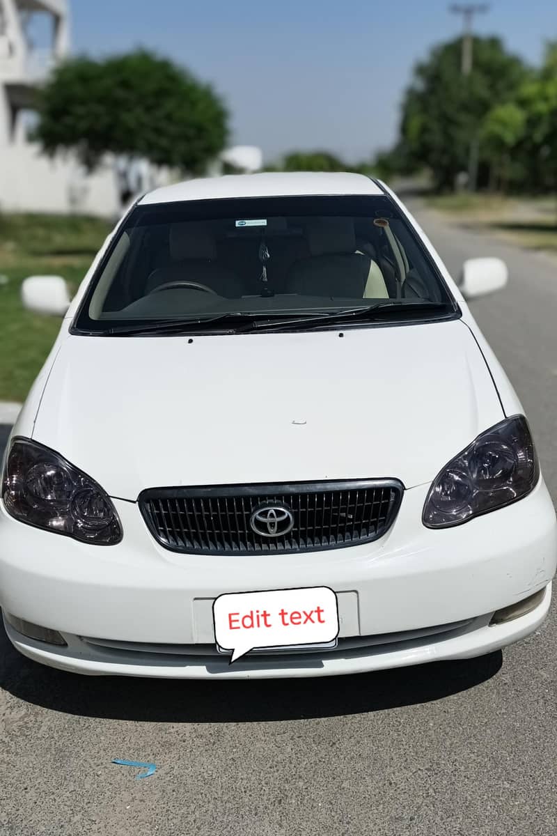 Corolla 2D SALOON 0