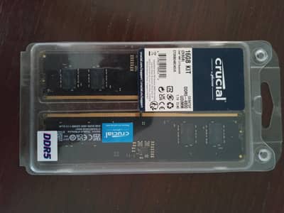 Crucial RAM DDR5 (4800 Mhz)- 8 Gb Sticks (4 sticks adding up to 32 GB)