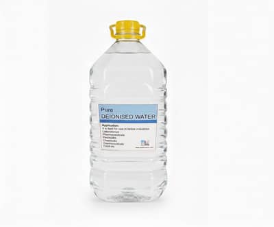 deionized water 5 liter bottle TDS 0