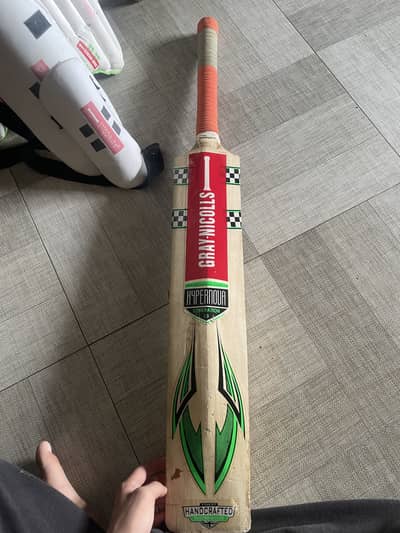 Bat of hardball