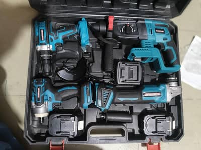 4-in-1 Cordless power tools set
