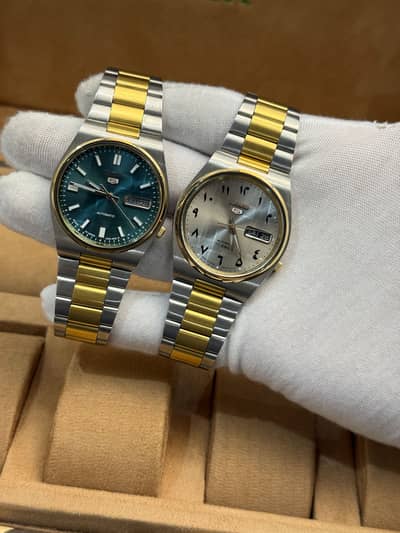 Seiko 5 Two tone