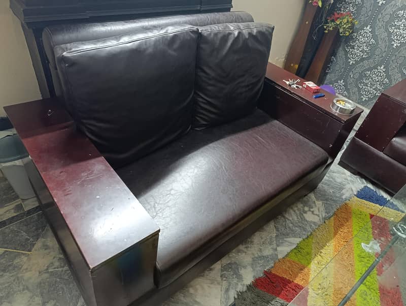 sofa with side storage 0
