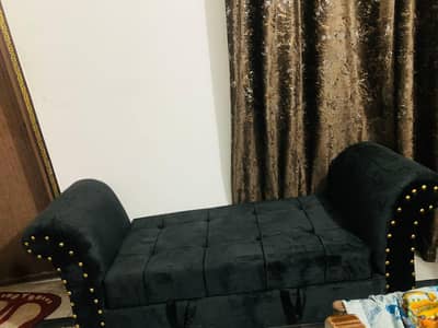dewaan puffy 2 seater with storage box