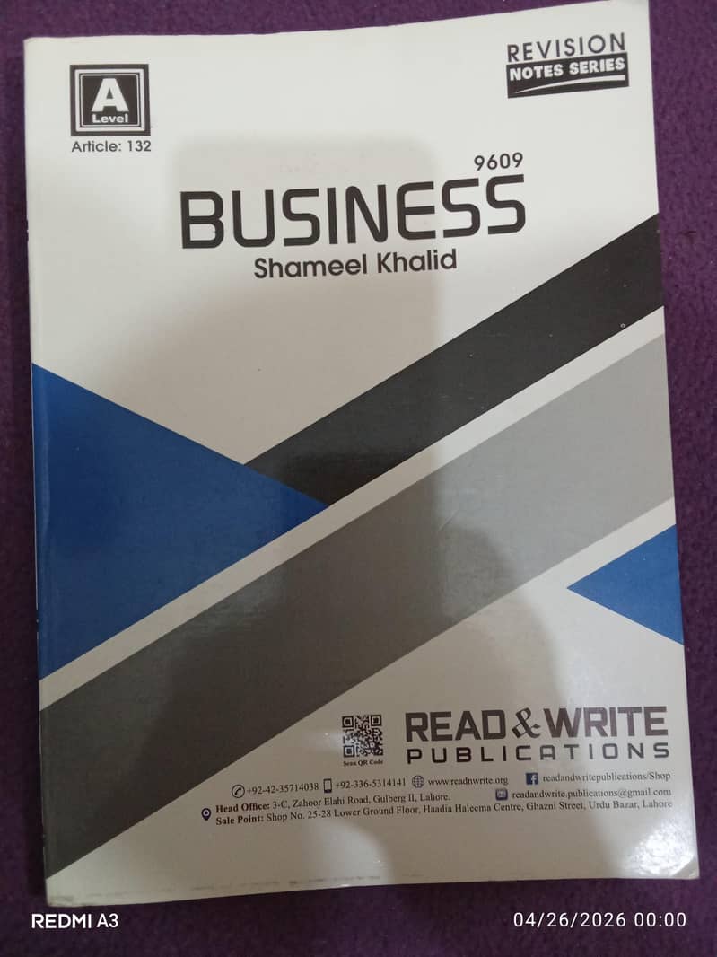 A Level Books 18