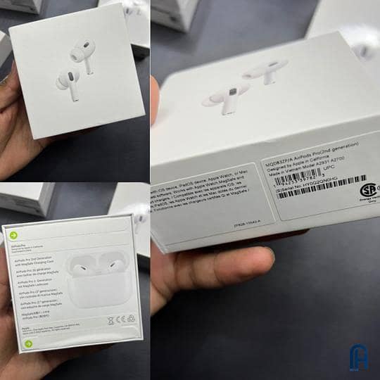Latest_AirPods_Pro (2nd Generation) Titanium Wireless Earbuds, Bluetooth 5.0, High Quality Sound bass