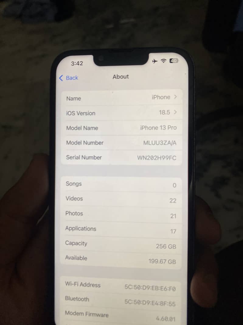 Iphone 13 pro 6
