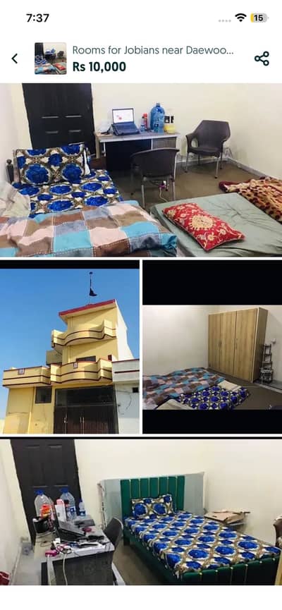 Room available for rent for Girls near Daewoo NUST EME