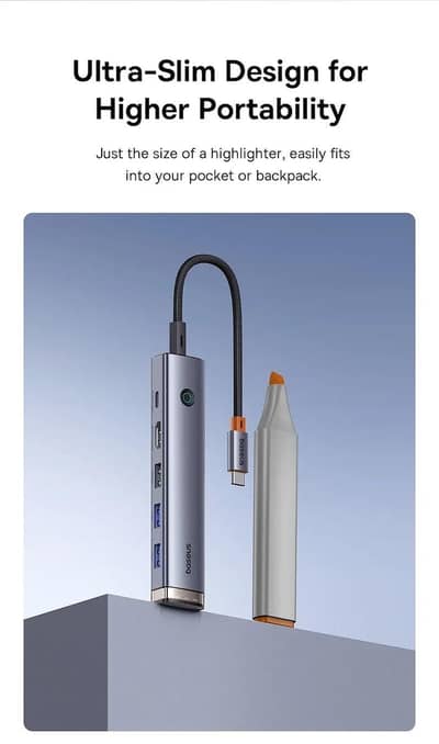 Baseus UltraJoy Series 6 Port HUB AIR