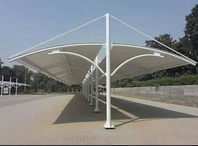 House garage shade - Car parking - Wall mounted - Dome shed - Pvc shed