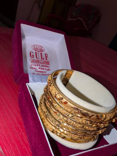 bangles and necklace
