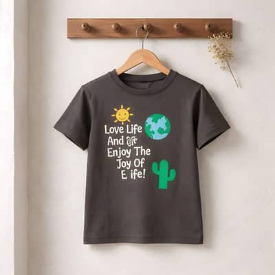 Zenvy Kids & Luxe| Imported Kids Premium Ringer T-Shirts - Soft Cotton