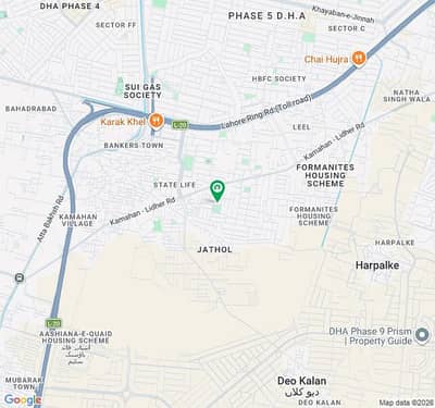 Ideal Residential Plot For sale In Lake City Meadows Phase 1 - Block F