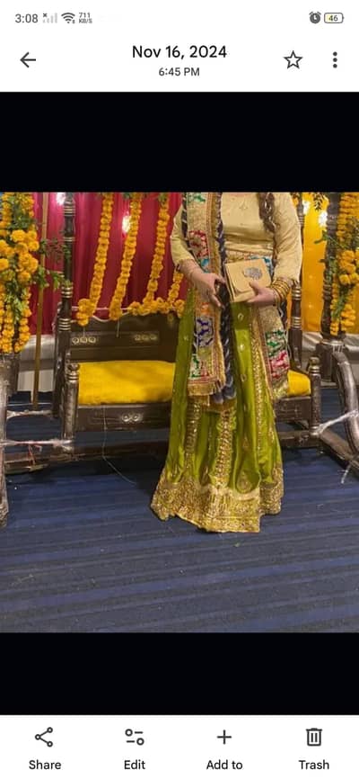 choli and sharara