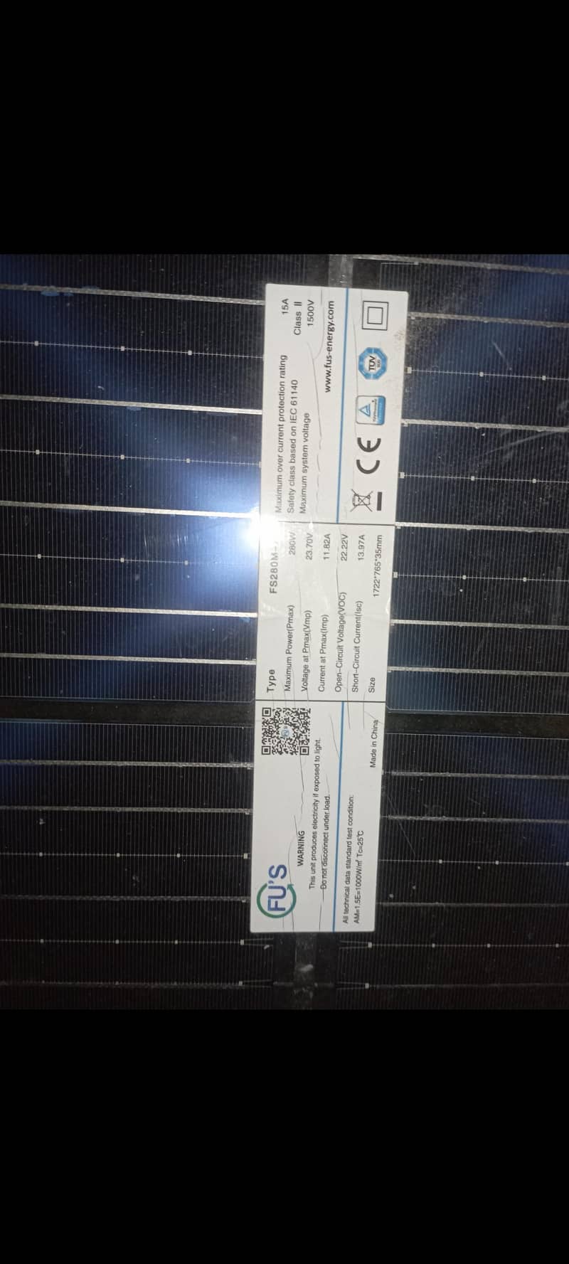 solar panel 285w 0