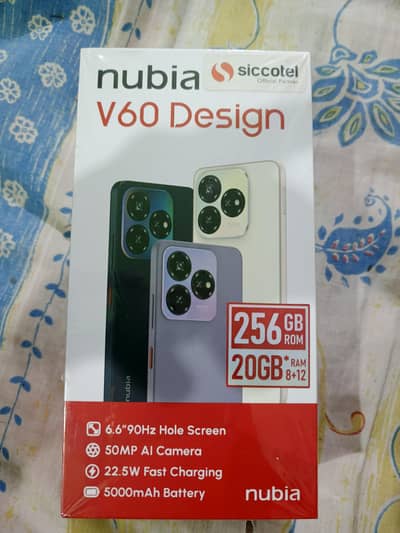 Nubia V60 open box