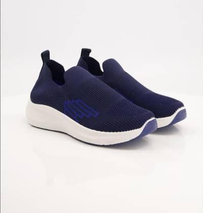 blue mens slip on joging