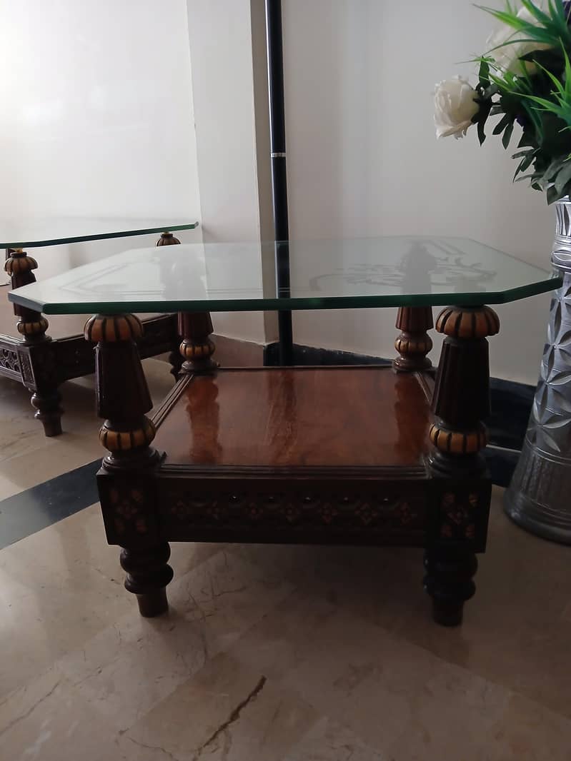 Coffee Table set with two sides 6
