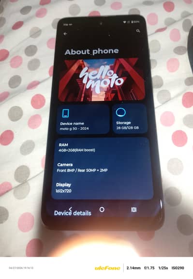 Motorola Moto G 2024