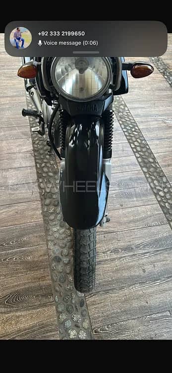 YBR 125G 2022 only 1500km driven