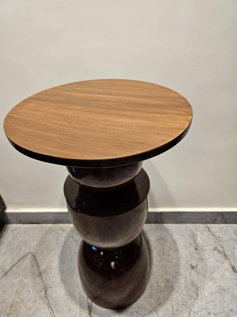 Designer Side Table - Solid Wood 2