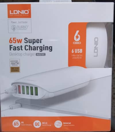 LDNIO 65W SUPER FAST CHARGING