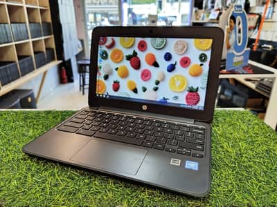 HP laptop chromebook with warranty